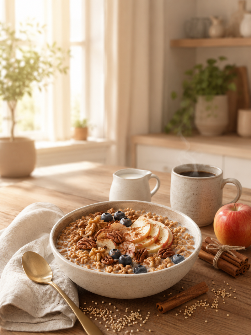 Organic Cinnamon Quinoa Cereal: A Better Way to Start Your Morning