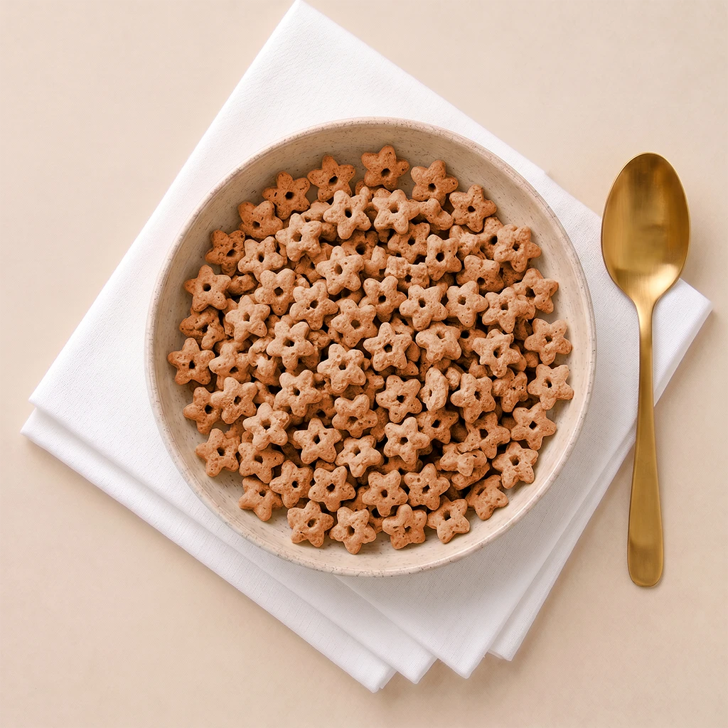 Cinnamon quinoa breakfast cereal in a bowl