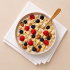 Organic quinoa crunch topping for bowls
