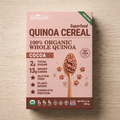 QuinoaQuill Cocoa organic quinoa cereal box