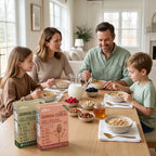 Family enjoying cinnamon quinoa breakfast cereal
