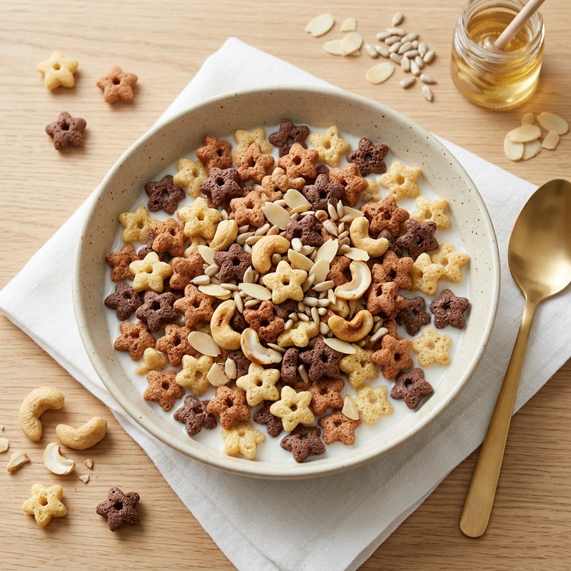 Triple Quinoa Cashew Milk Bowl